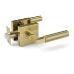 Knurled Privacy Door Handle Square Lever Lock Bedroom Bathroom. Fixed Price $37.00.