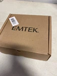 Emtek 5110HLOUS4RH Helios Right Passage Lever Set W/ Square Rose - Satin Brass. Fixed Price $125.99.