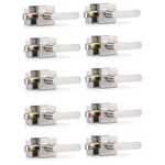 Knobwell 10 Pack Door Lever Satin Nickel Passage Handles Heavy Duty. Fixed Price $99.99.