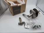 Schlage F51CHP619 Satin Nickel Entrance Lever Lockset, Champagne/wakefield. Fixed Price $69.99.