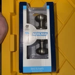 Schlage Satin Nickel Georgian Privacy Bed & Bath Door Knob F40 619. Fixed Price $28.95.