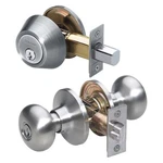 Master BCC0615KA4S Knob Lockset,biscuit Style,satin Nickel 492V49. Fixed Price $48.57.