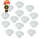 Ymaiss 14PACKS White Ceramic Knobs Round Mushroom Cabinet Large,. Fixed Price $26.98.