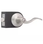 Satin Nickel Privacy Bed/bath Door Handle Set. Fixed Price $18.00.