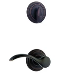 Kwikset Pembroke Lh Interior Pack 966PML 11 Venetian Bronze Nib. Fixed Price $28.00.