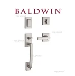 Baldwin Prestige Satin Nickel Entry Door Handleset Smart Key Spygrass Lock. Fixed Price $108.88.