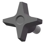 Innovative Components Four Prong Knob With Screw, 5/16-18 Thread Size, 1"L,. Fixed Price $11.02.