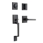 Kiayaci Front Door Lock Black Handle Sets With Dea.... Fixed Price $58.93.