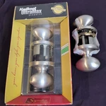 New Kwikset Ultramax Security Silvertone Hall/ Closet Doorknob (non-locking). Fixed Price $24.95.