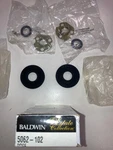 Baldwin Estate Rose 5062-102 Oil Rubbed Bronze Finish Pair Handle Trim Ring New. Fixed Price $24.98.