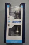 Schlage Georgian Privacy Door Knob Satin Nickel Bed & Bath F40 619 New. Fixed Price $19.99.