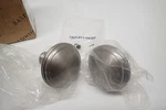 Baldwin 5069 Pair Of Estate Knobs Without Rosettes Satin Nickel. Fixed Price $47.99.