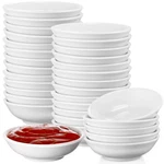 Mimorou 50X 1.2OZ White Ceramic Soy Sauce Dipping Bowls - Bulk Asian Small Dish. Fixed Price $76.13.