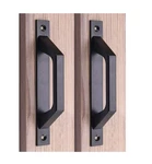 Sliding Barn Door Handle Wooden 19.6CM. Fixed Price $22.83.
