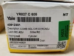 Yale Cirrus Single Cylinder Polished Brass Combo Set 43612301 YR827C605 Knob Key. Fixed Price $13.48.