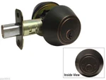 Oil Rubbed Bronze Door Oval Knob Entry Privacy Passage Dummy Deadbolt. Fixed Price $79.99.