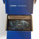 Brinks Matte Black Contemporary Indoor Passage Square Knob. Fixed Price $45.00.