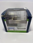 Schlage Satin Nickel Passage Door Lever Silver Contemporary Hall Closet. Fixed Price $17.99.