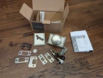 Schlage Andover Single Cylinder Interior Pack, Decorative Addison Trim, Satin. Fixed Price $69.99.