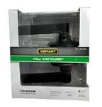 Defiant Freedom Hall And Closet Door Lever Matte Black 1007 789 942 New. Fixed Price $14.95.