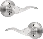 Probrico Pack Of Two Door Lever For Left&right Dummy, Satin Nickel. Fixed Price $35.46.