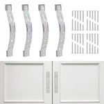 Savori Drawer Pulls Handle Bling Crystal Dresser Cupboard Closet Cabinet Ward.... Fixed Price $27.83.