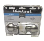 Kwikset Polo Satin Chrome Interior Bed/bath Privacy Door Knob New W/ Hardware. Fixed Price $12.99.