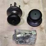 Kwikset Hancock Privacy Door Knob 97300-940 Matte Black Finish Defect. Fixed Price $5.00.