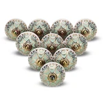 Furnishful Finesse Gold Knobs For Cabinets Assorted Green Dresser Vinta.... Fixed Price $39.76.