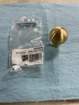 Emtek 86152US4 Contemporary 1-1/8" Round Globe Cab Knob Satin Brass *read*. Fixed Price $10.38.