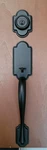 Kwikset Arlington Front Entry Door Handleset Lock Venetian Bronze Commonwealth. Fixed Price $134.99.