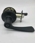 Schlage F40 622 Merano Bed And Bath Lever, Matte Black. Fixed Price $24.99.