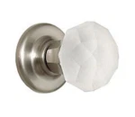 Amerock Ensembles Bi-fold Frosted Crystal Door Knob Satin Chrome. Fixed Price $15.47.