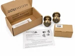 Nostalgic Warehouse Meadows Passage Door Knob Set Antique Brass. Fixed Price $76.88.