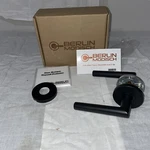 Berlin Modisch Passage Lever Door Handle Slim Round Non Locking Set. Fixed Price $17.80.