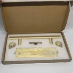 Rio Salto 12-INCH Brushed Vintage Gold Barn Door Handle Kit Heavy Duty. Fixed Price $27.54.