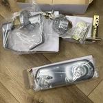 Cal-royal Jhil Series US26D Passage Lever Interconnected Lockset Door. Fixed Price $39.99.