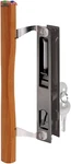 C1032 Sliding Glass Door Handle Set Keyed Wood Black Flush Mount. Fixed Price $45.10.