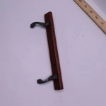 Barton Kramer Sliding Door Handle Wood 6-5/8" 442B Missing Hardware. Fixed Price $6.29.