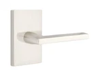Emtek 5112HLOLHUS15 Passage Rectangular Rosette Helios Lever Satin Nickel. Fixed Price $152.00.
