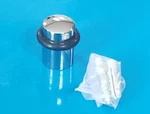 Omnia 7001.26D, 1-3/16" Cylinder Floor Mount Door Stop, Satin Chrome. Fixed Price $22.78.