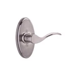 Weslock Bordeau Dummy Door Lever Oval Right Satin Nickel Handle. Fixed Price $19.99.