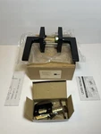 Miseno MH-1HUD-FB Passage Door Lever Set, Flat Black New. Fixed Price $29.99.