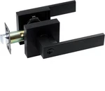 Matte Black Square Door Lever Handle Privacy Passage Interior Lock. Fixed Price $95.75.