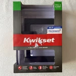 Kwikset Tripoli Hall & Closet Door Lever - Matte Black. Fixed Price $20.00.