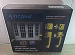 Ticonn Heavy Duty Double Front Door Handle & Deadbolt Set. Fixed Price $69.99.