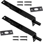 2PCS 6 Inch French Door Lock Stainless Steel Flush Bolt Latch Concealed Sli. Fixed Price $16.72.