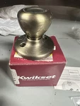 Kwikset 488T 5 Tylo Half-knob Polished Brass. Dummy Knob. New In Orig Box. Fixed Price $9.98.