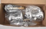 Kwikset 700T-26DV1 Security Series Tylo Passage Door Knobset Satin Chrome. Fixed Price $13.40.