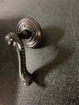 Emtek 820RLUS10BLH Rope Brass Privacy Leverset - Oil Rubbed Bronze. Fixed Price $149.99.